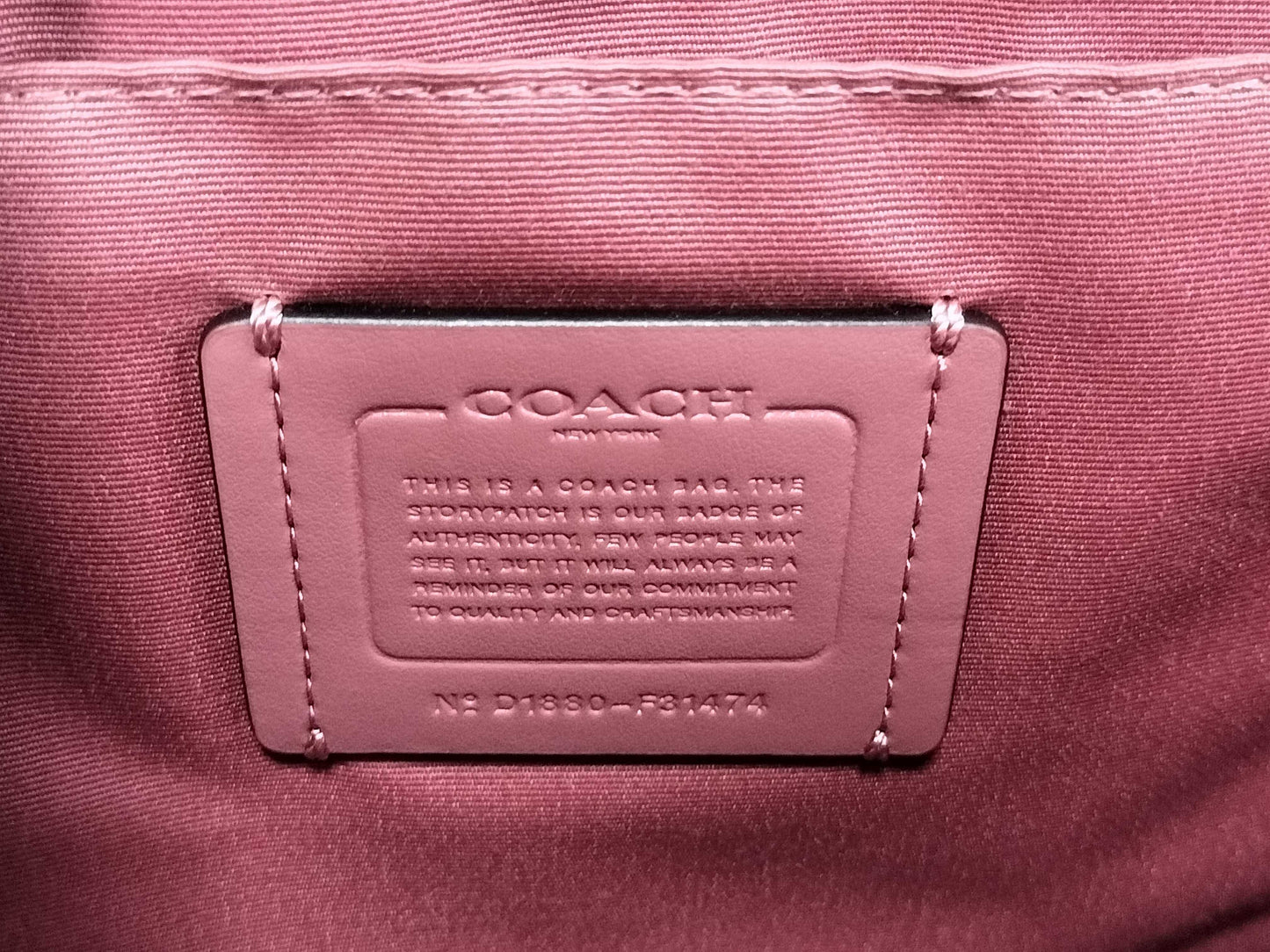 COACH COACH Casey Tote Bag Pink Tote Bag