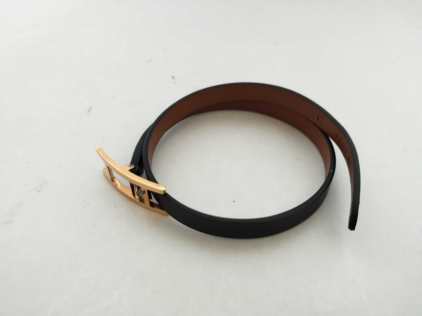 HERMES HERMES Leather Bracelet Bracelet Bangle Bracelet Bangle