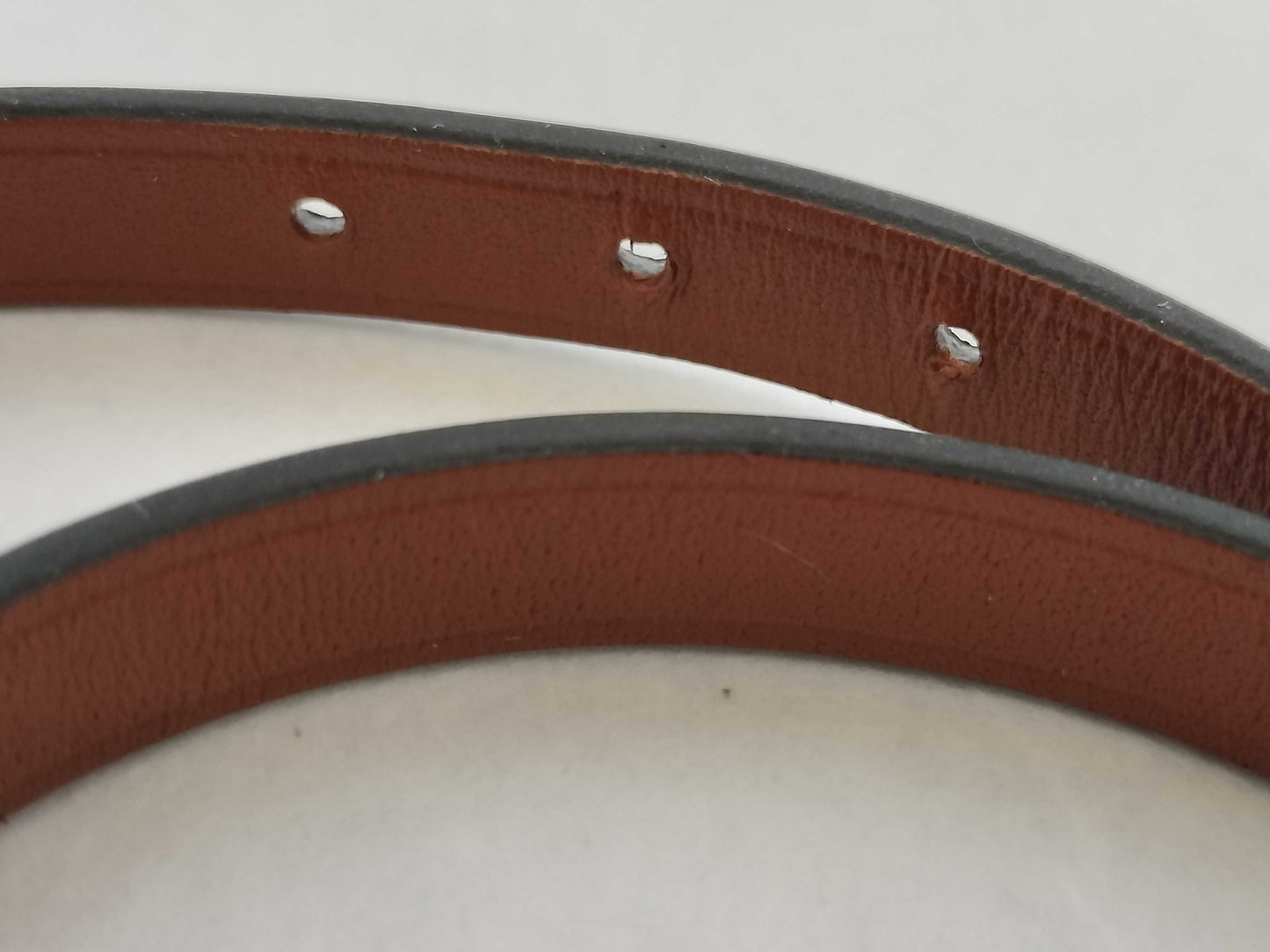 HERMES HERMES Leather Bracelet Bracelet Bangle Bracelet Bangle