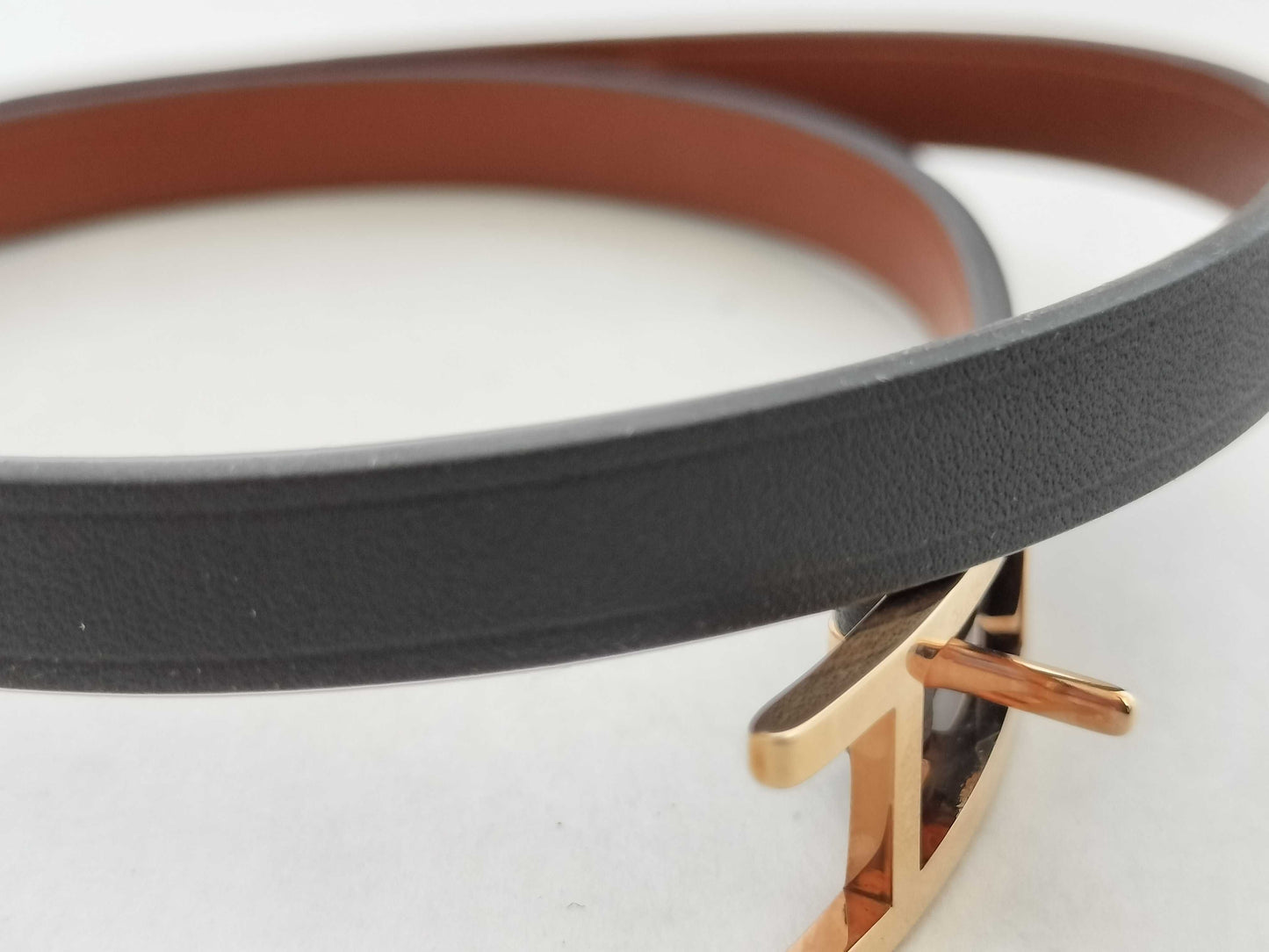 HERMES HERMES Leather Bracelet Bracelet Bangle Bracelet Bangle