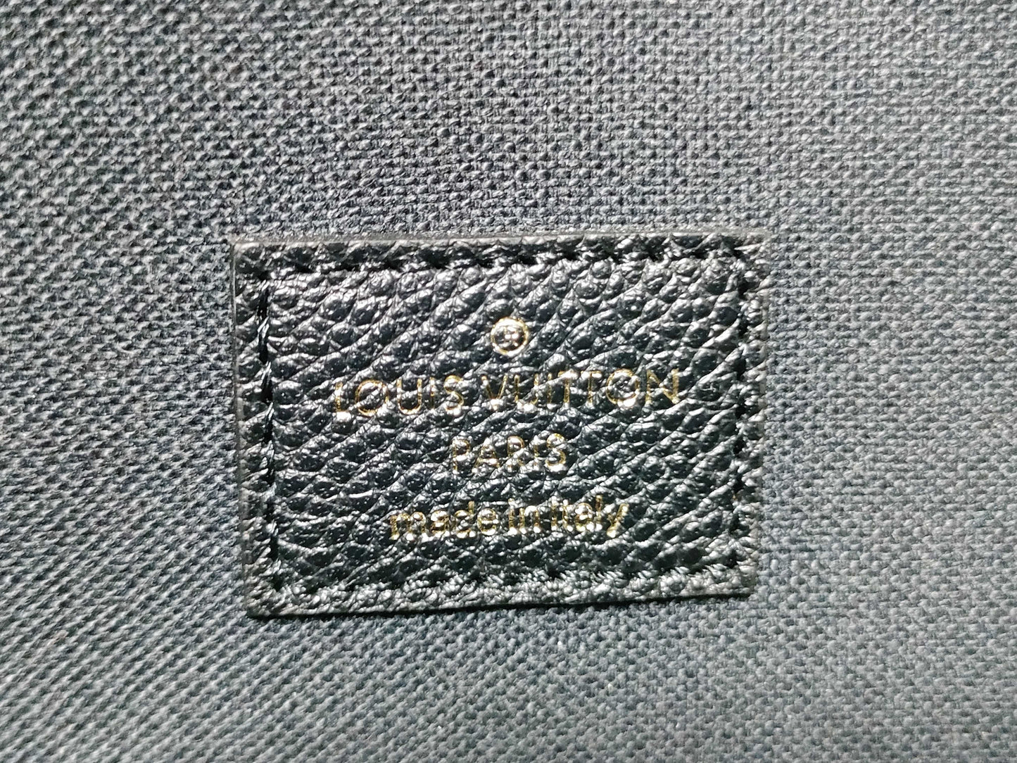 LOUIS VUITTON RFID Verified, Serial Unconfirmed, Monogram Empreinte Pochette Felicie Shoulder Bag M82477 RFID Shoulder Bag