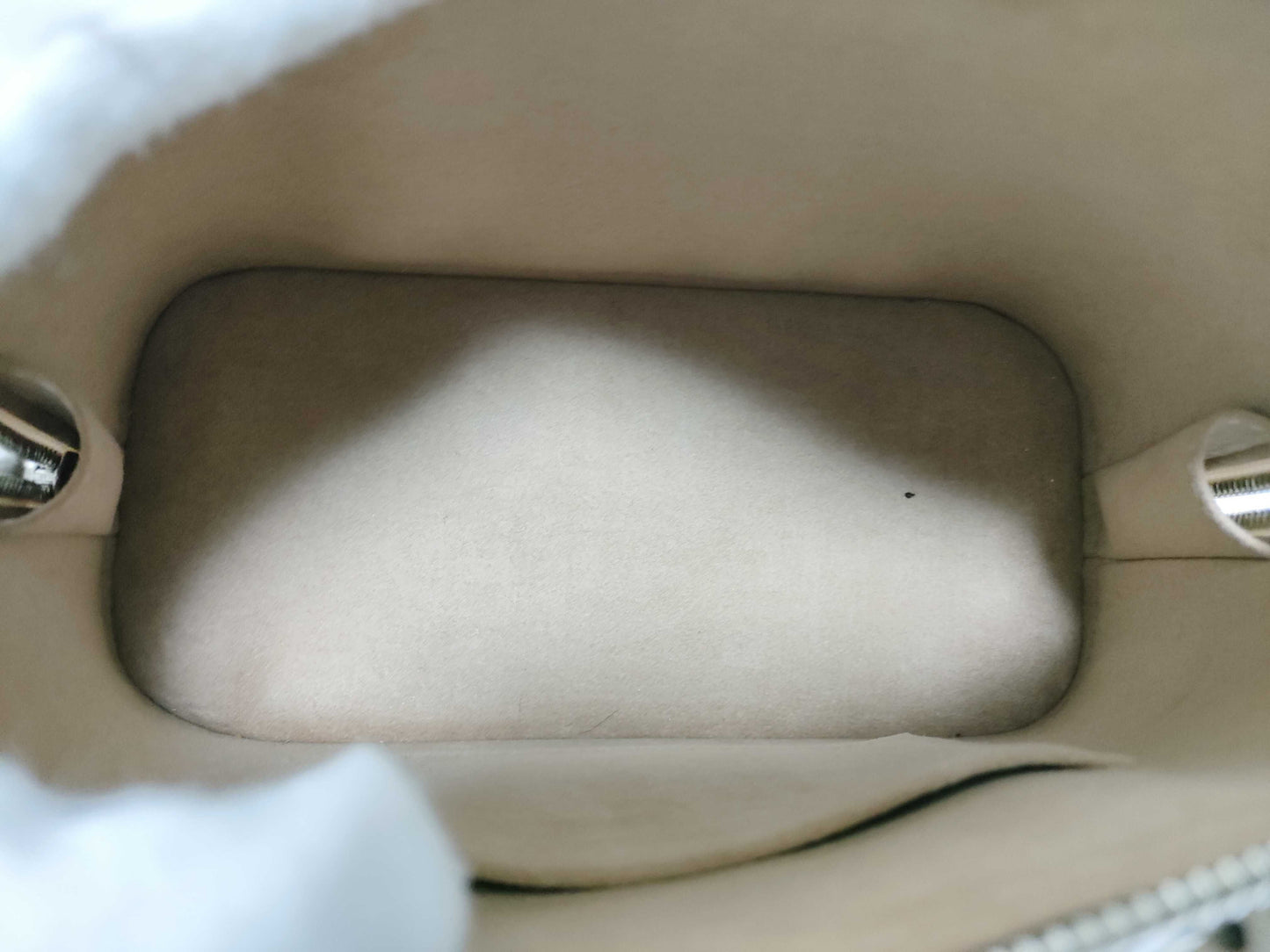 LOUIS VUITTON RFID Verified, Serial Number Unconfirmed, Epi Louis Vuitton Epi Alma BB Handbag M58706