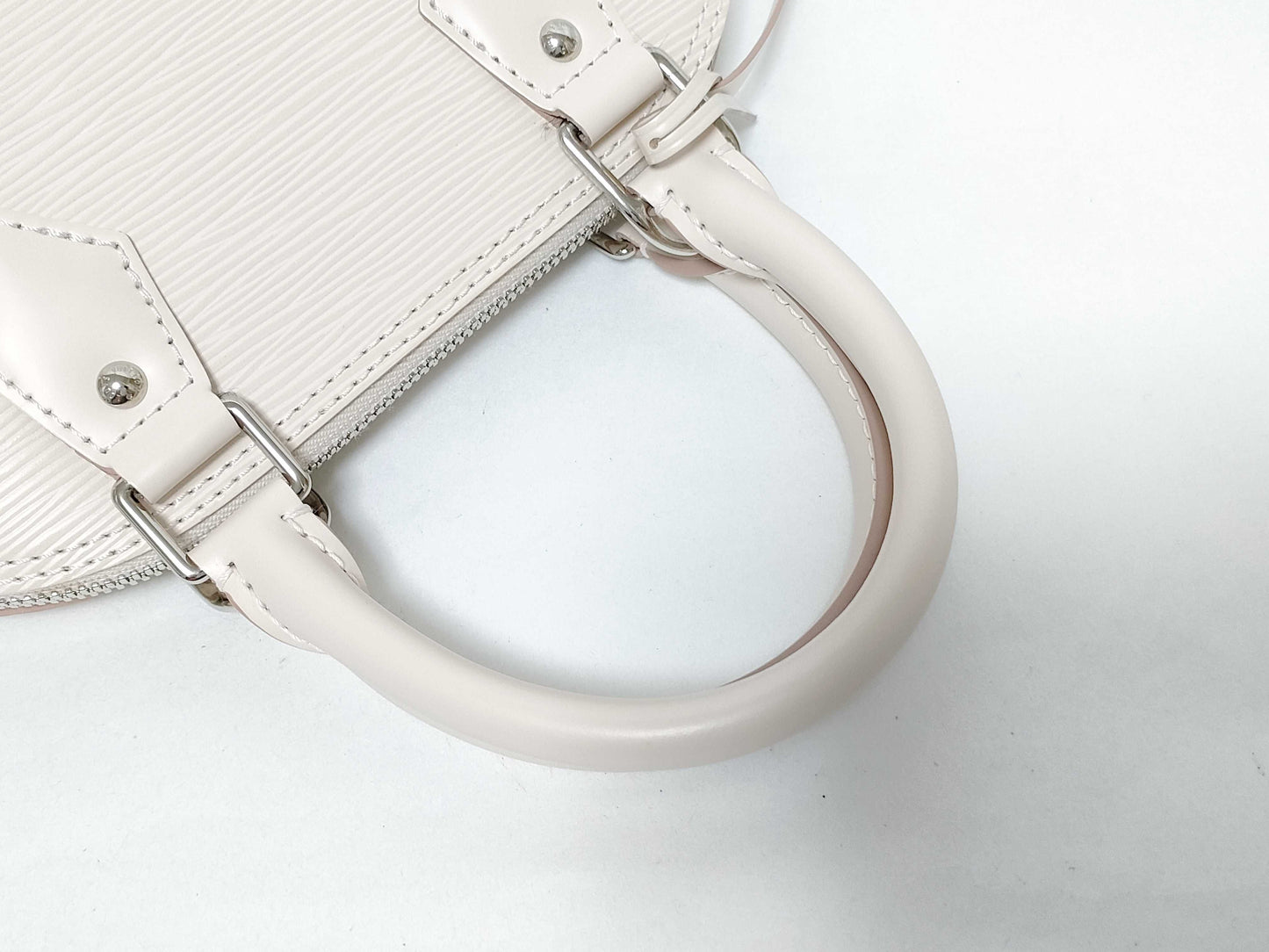 LOUIS VUITTON RFID Verified, Serial Number Unconfirmed, Epi Louis Vuitton Epi Alma BB Handbag M58706
