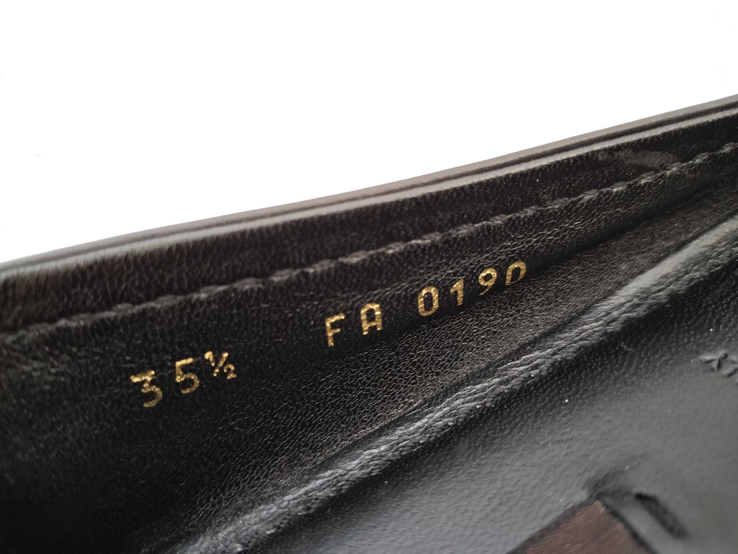 LOUIS VUITTON FA0190 Louis Vuitton Women's Shoes Size 35.5 Black with Dust Bag Other Shoes
