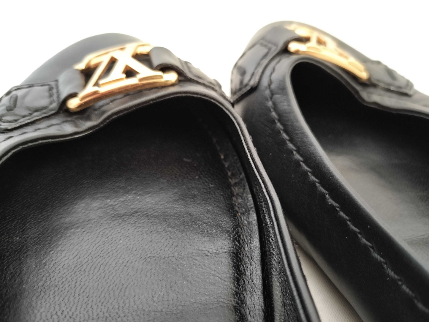 LOUIS VUITTON FA0190 Louis Vuitton Women's Shoes Size 35.5 Black with Dust Bag Other Shoes