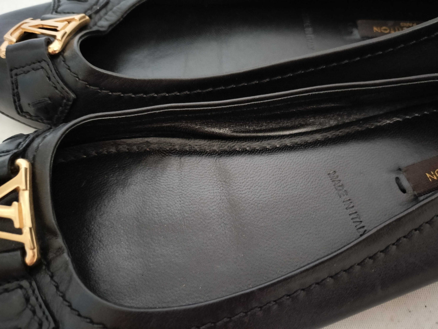 LOUIS VUITTON FA0190 Louis Vuitton Women's Shoes Size 35.5 Black with Dust Bag Other Shoes