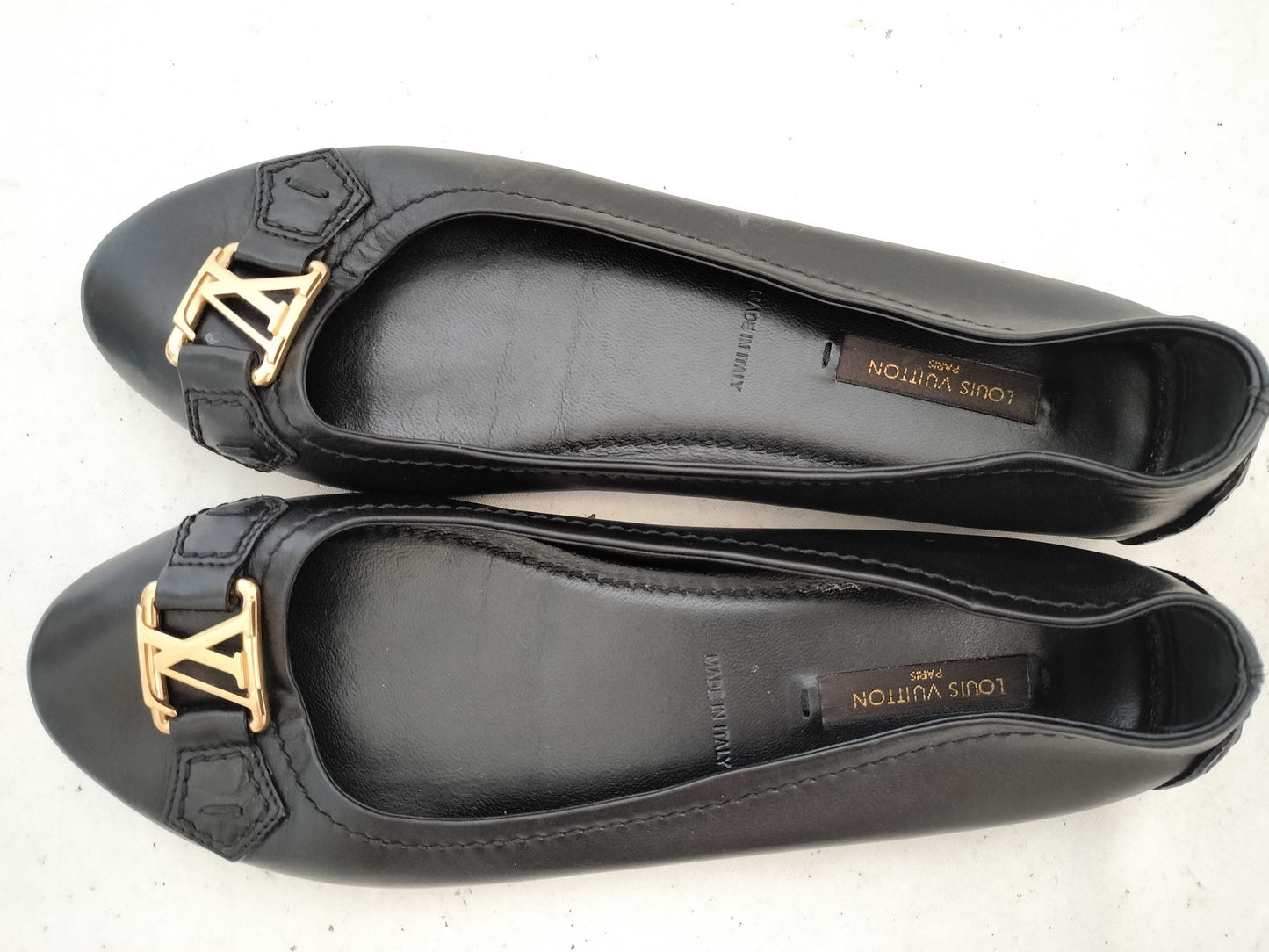 LOUIS VUITTON FA0190 Louis Vuitton Women's Shoes Size 35.5 Black with Dust Bag Other Shoes