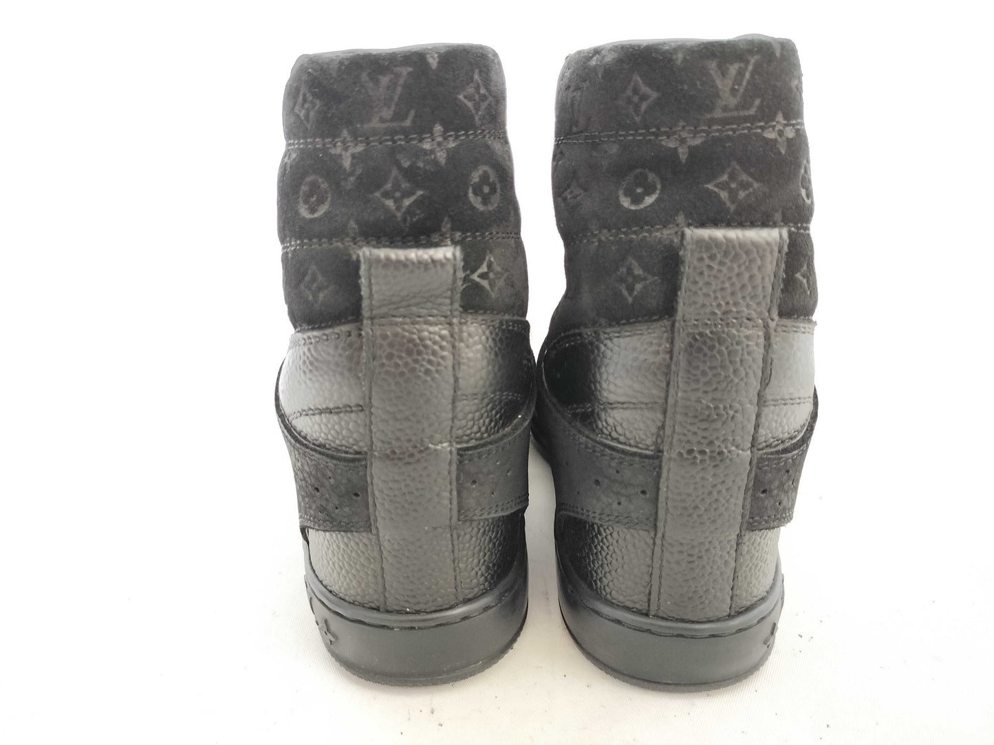 LOUIS VUITTON GO01930193 Louis Vuitton Women's Sneakers Size 35 Black