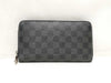 LOUIS VUITTON RFID Unverifiable CT1142 Damier LOUIS VUITTON N63077 Damier Graphite Zippy Organizer Wallet