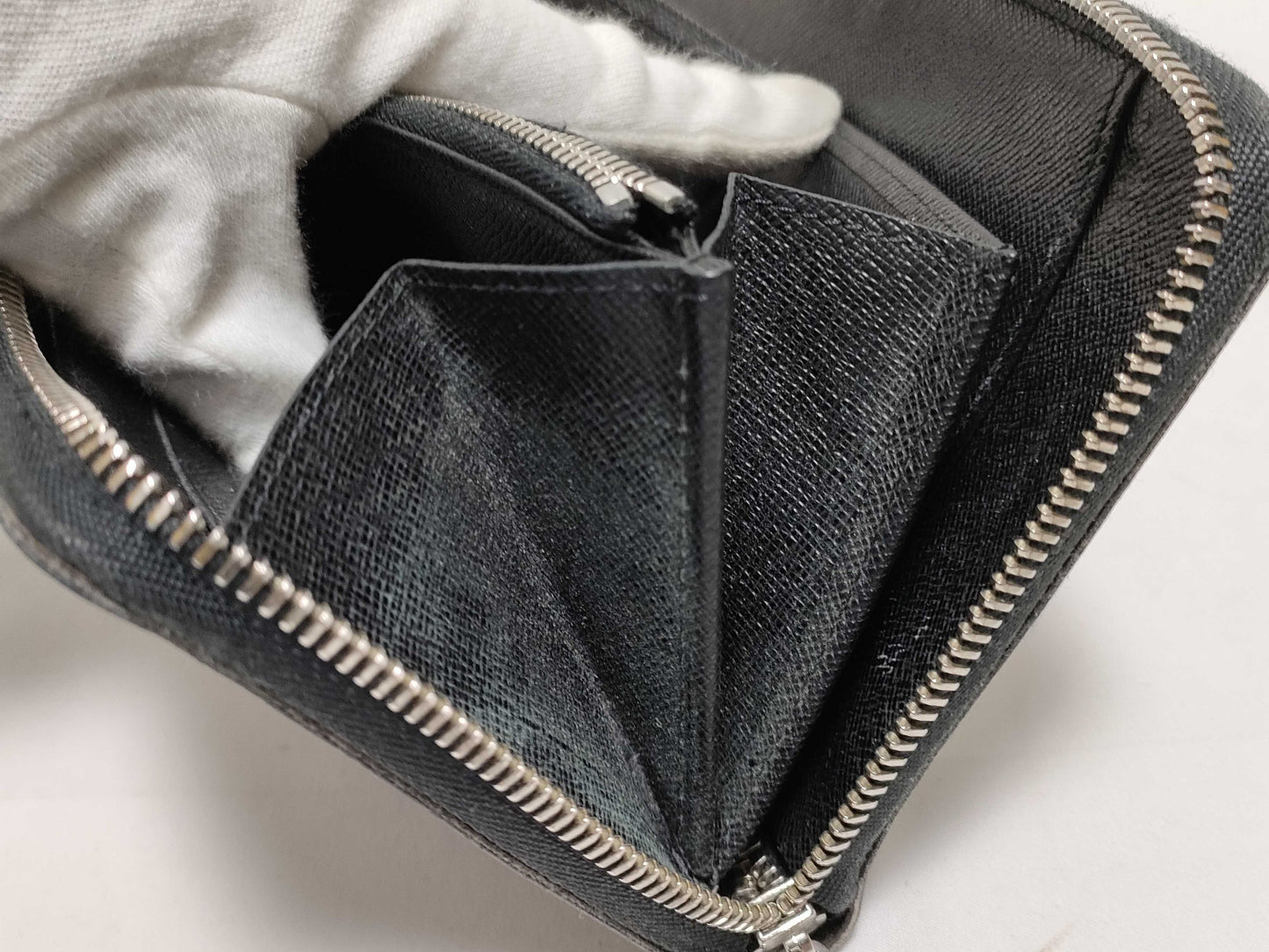 LOUIS VUITTON RFID Unverifiable CT1142 Damier LOUIS VUITTON N63077 Damier Graphite Zippy Organizer Wallet