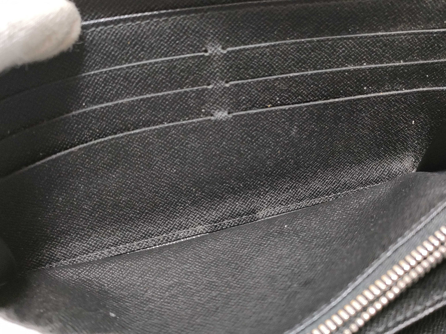 LOUIS VUITTON RFID Unverifiable CT1142 Damier LOUIS VUITTON N63077 Damier Graphite Zippy Organizer Wallet