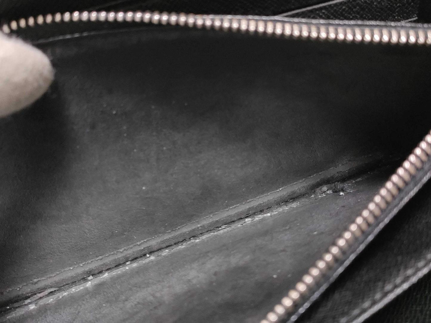 LOUIS VUITTON RFID Unverifiable CT1142 Damier LOUIS VUITTON N63077 Damier Graphite Zippy Organizer Wallet
