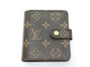 LOUIS VUITTON REID Unconfirmed CT 0027 Monogram LOUIS VUITTON M61667 Monogram Compact Zip Wallet