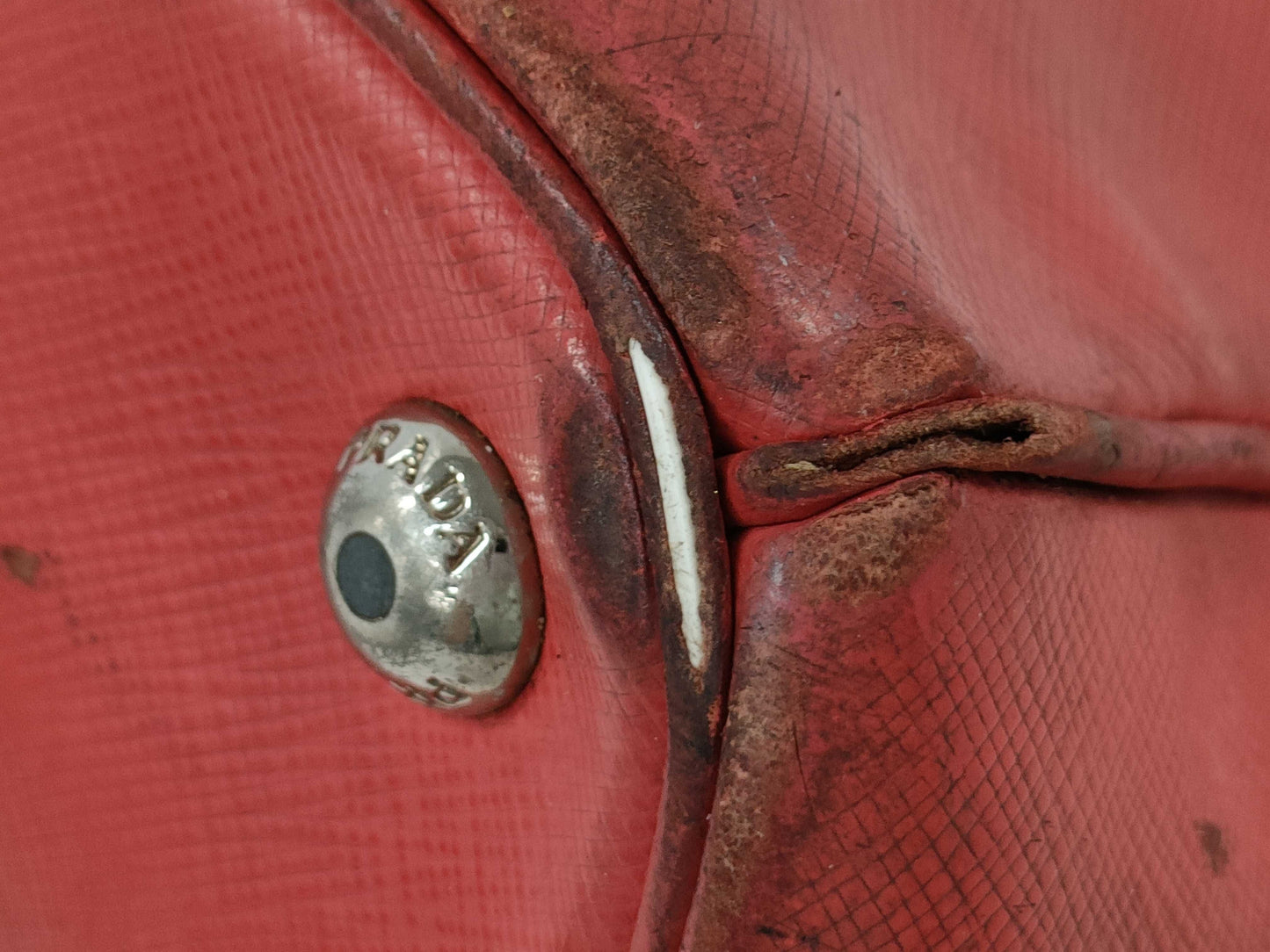 PRADA PRADA Galleria Leather Handbag Handbag