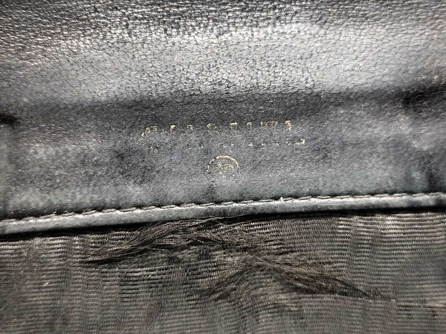 CHANEL Black Tri-fold Wallet
