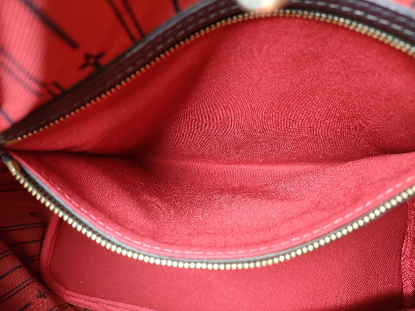 LOUIS VUITTON RFID verification failed SP5008 Damier Louis Vuitton Neverfull Damier Tote Bag