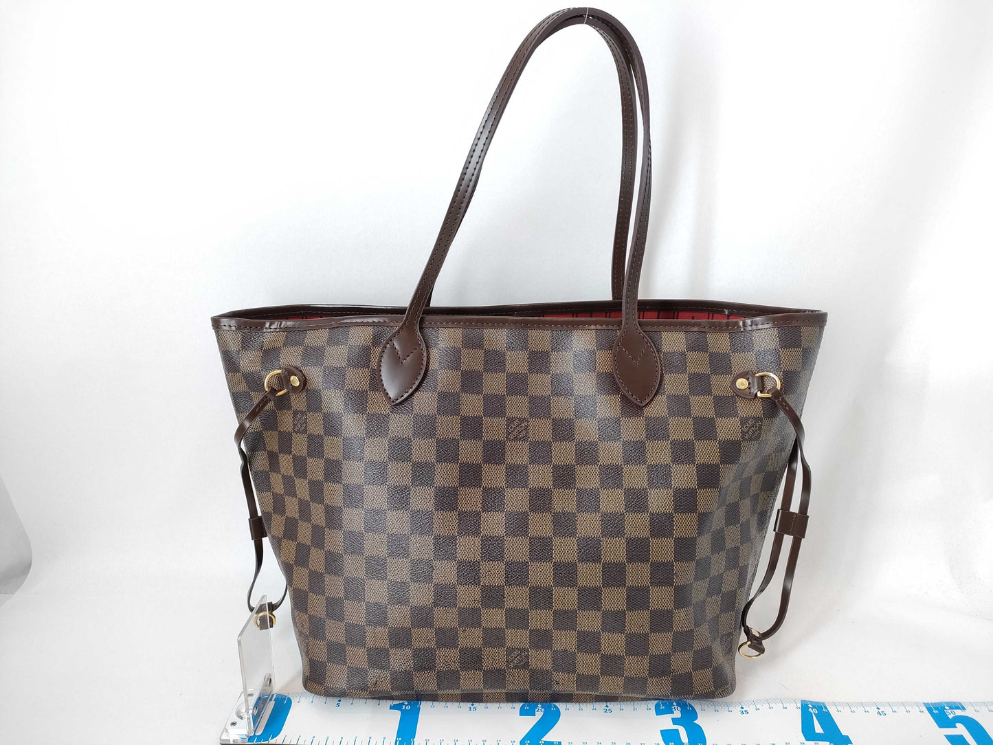 LOUIS VUITTON RFID verification failed SP5008 Damier Louis Vuitton Neverfull Damier Tote Bag