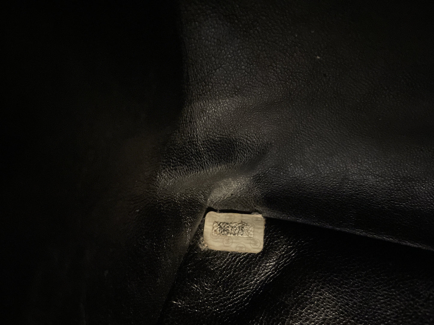 CHANEL Chain Tote Bag with Coco Mark Sticker