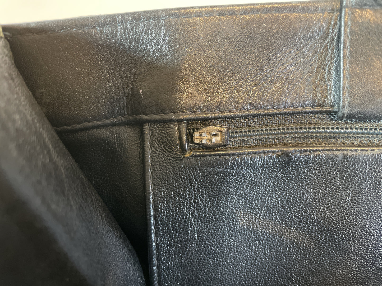 CHANEL Chain Tote Bag with Coco Mark Sticker