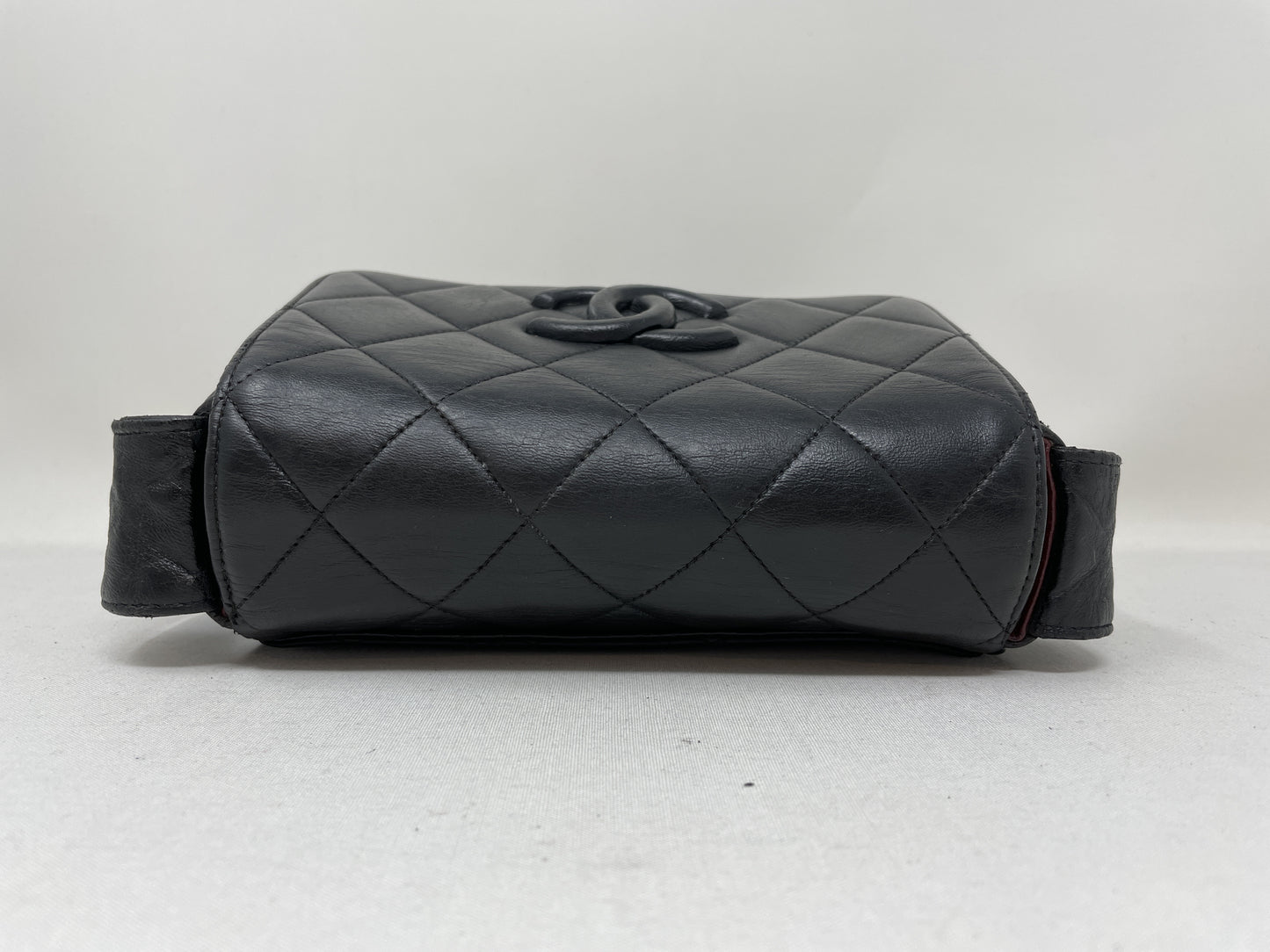 CHANEL Matelasse Shoulder Bag with Coco Mark and Lamb Shoulder Bag