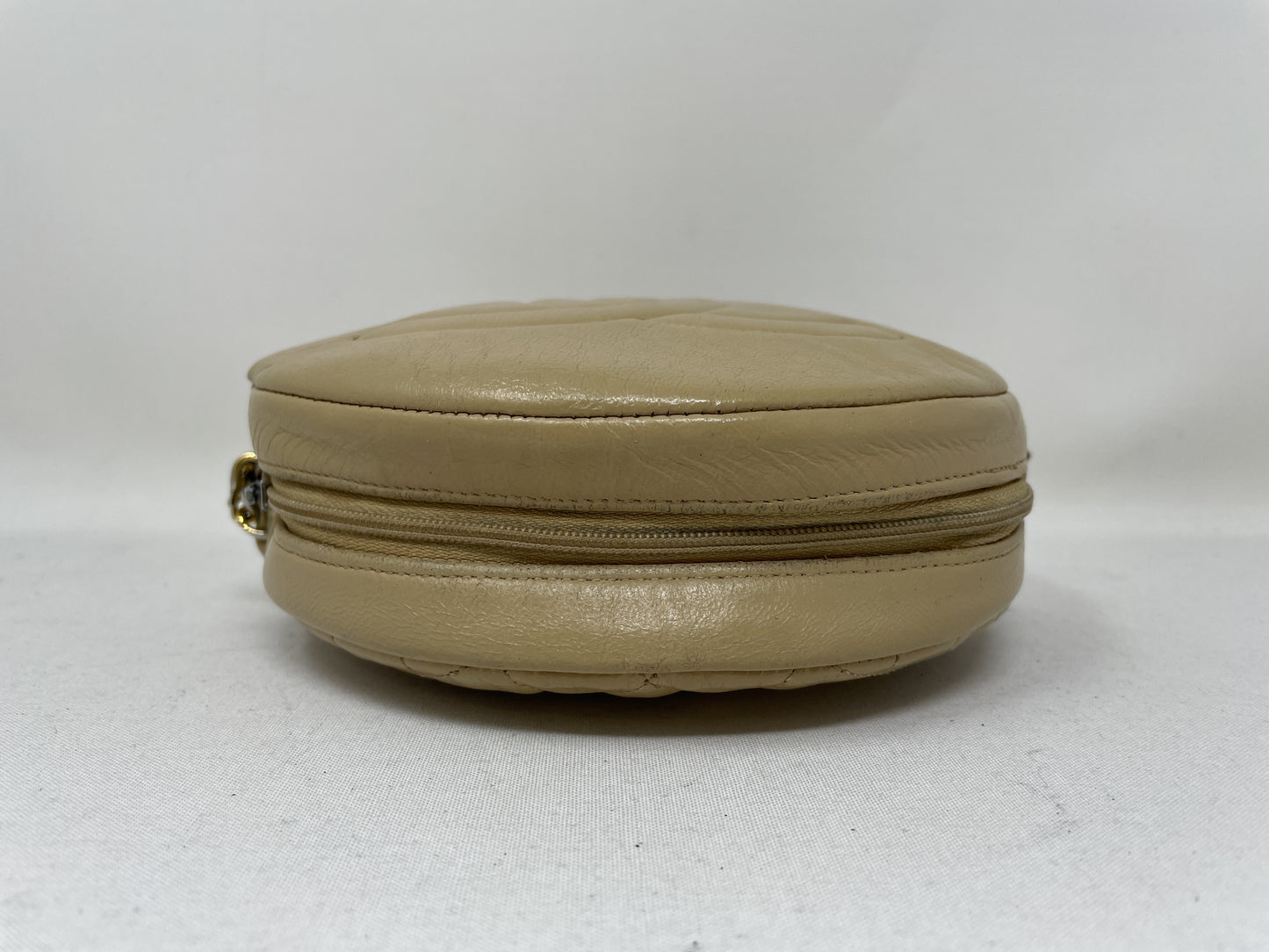 CHANEL Matelasse Coco Mark Round Shoulder Bag