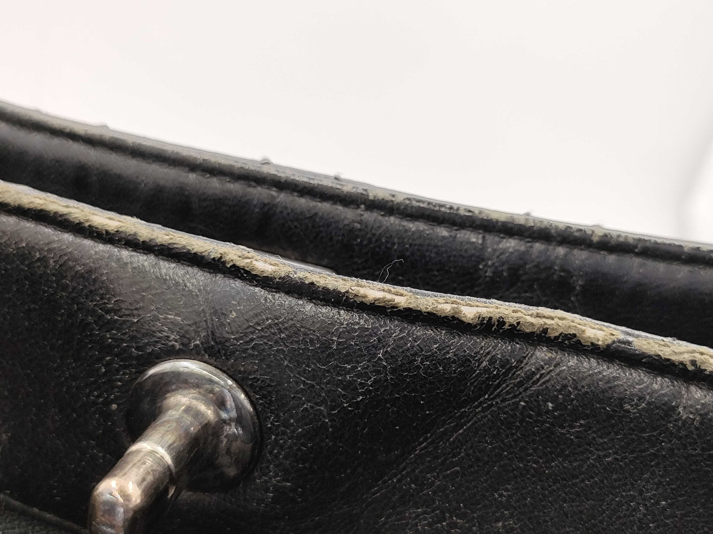 CHANEL Matelasse One-Shoulder Bag, Double-Face, Silver Hardware, Seal Included, Black Caviar Leather Shoulder Bag