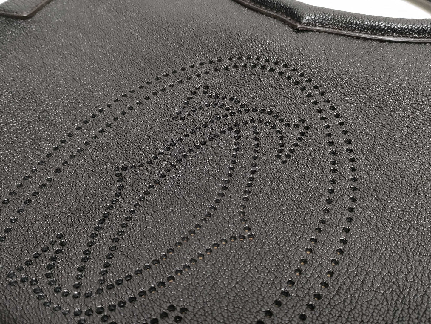Cartier Marcello Handbag in Black Goatskin