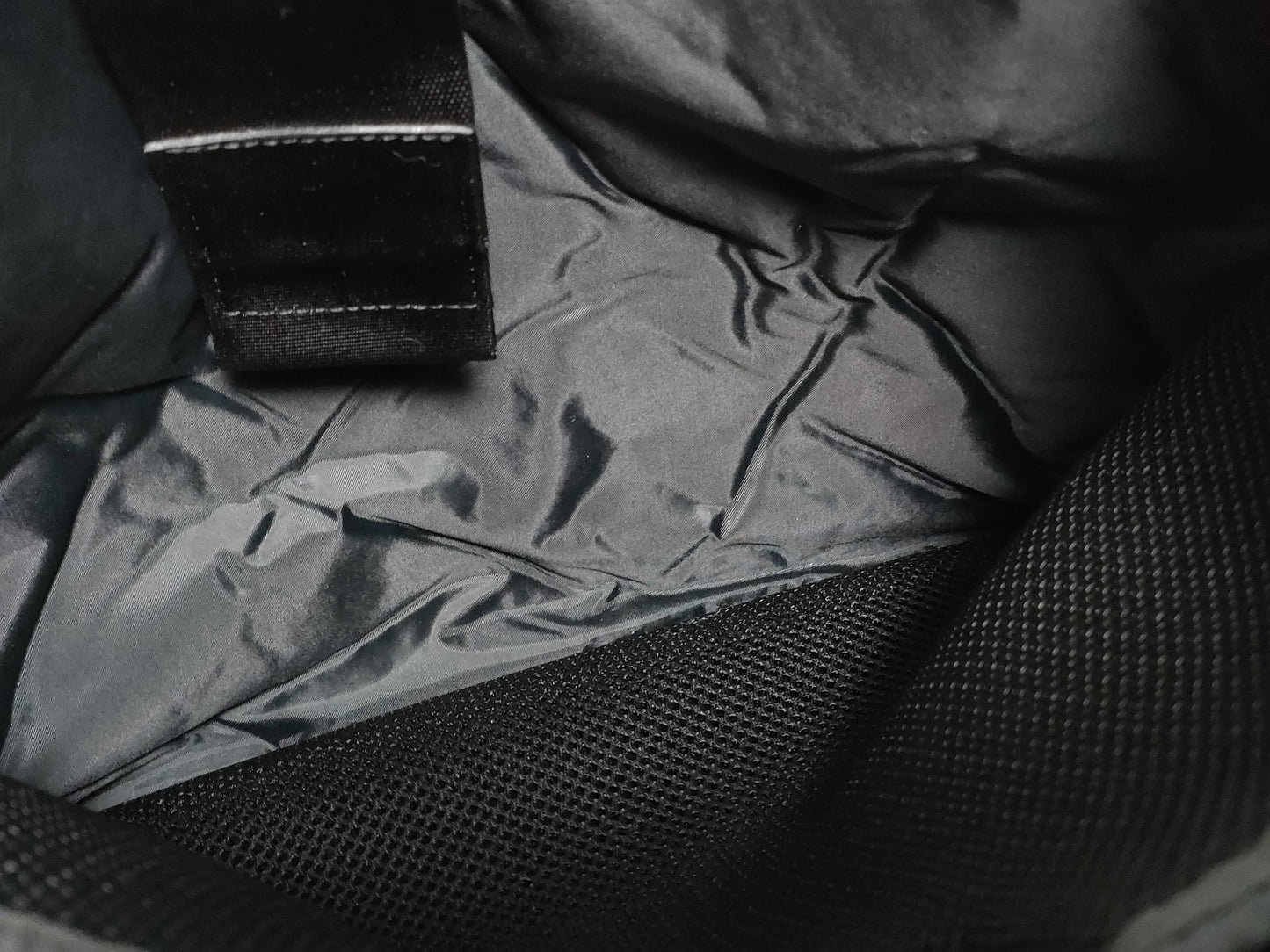 PORTER PORTER Flag 2-Way Tote Bag Star Pattern Nylon Jacquard Black Tote Bag