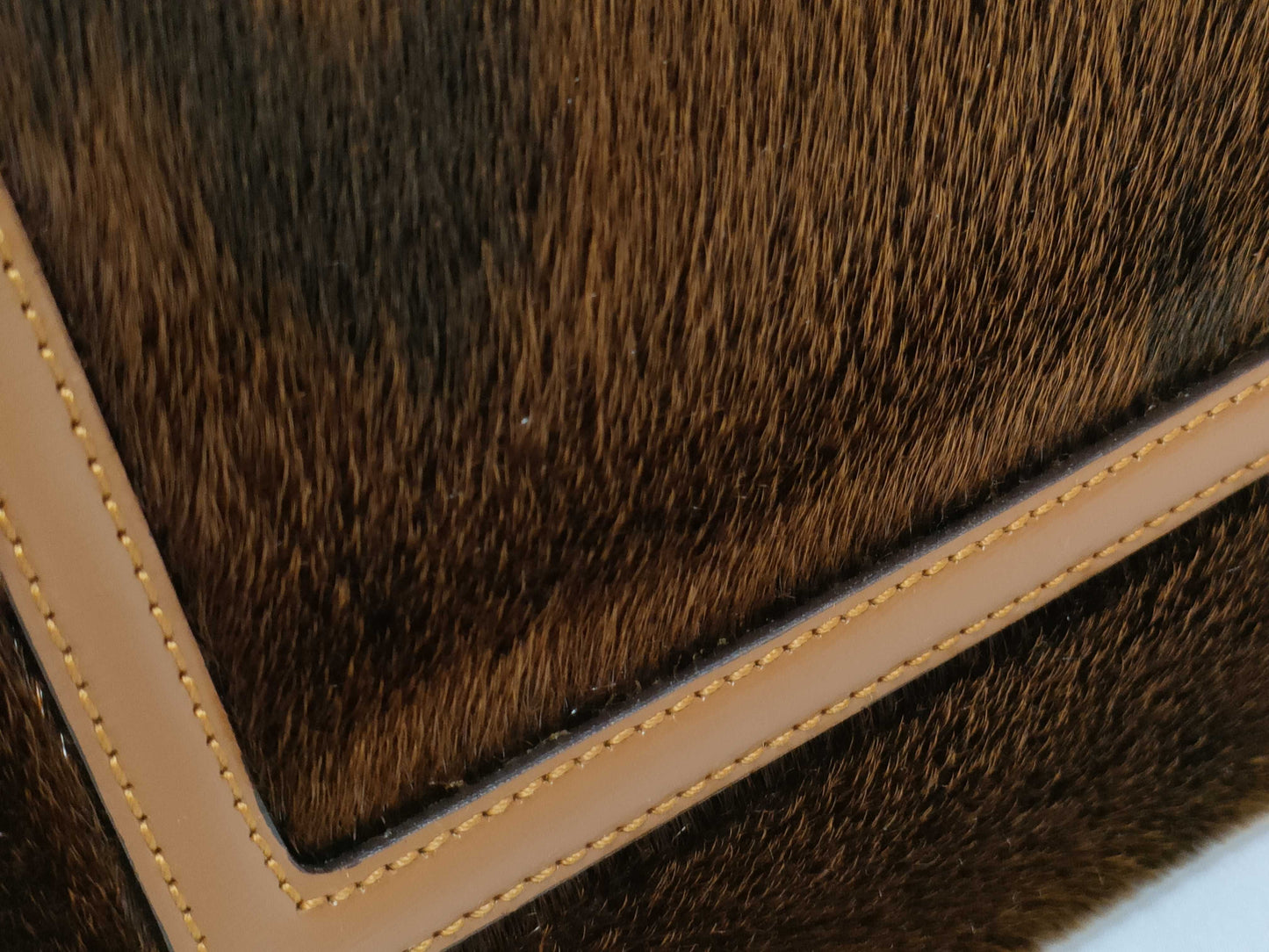 LOEWE LOEWE Shoulder Bag, Brown, Porco and Sheepskin