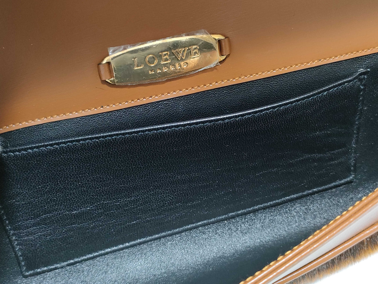 LOEWE LOEWE Shoulder Bag, Brown, Porco and Sheepskin