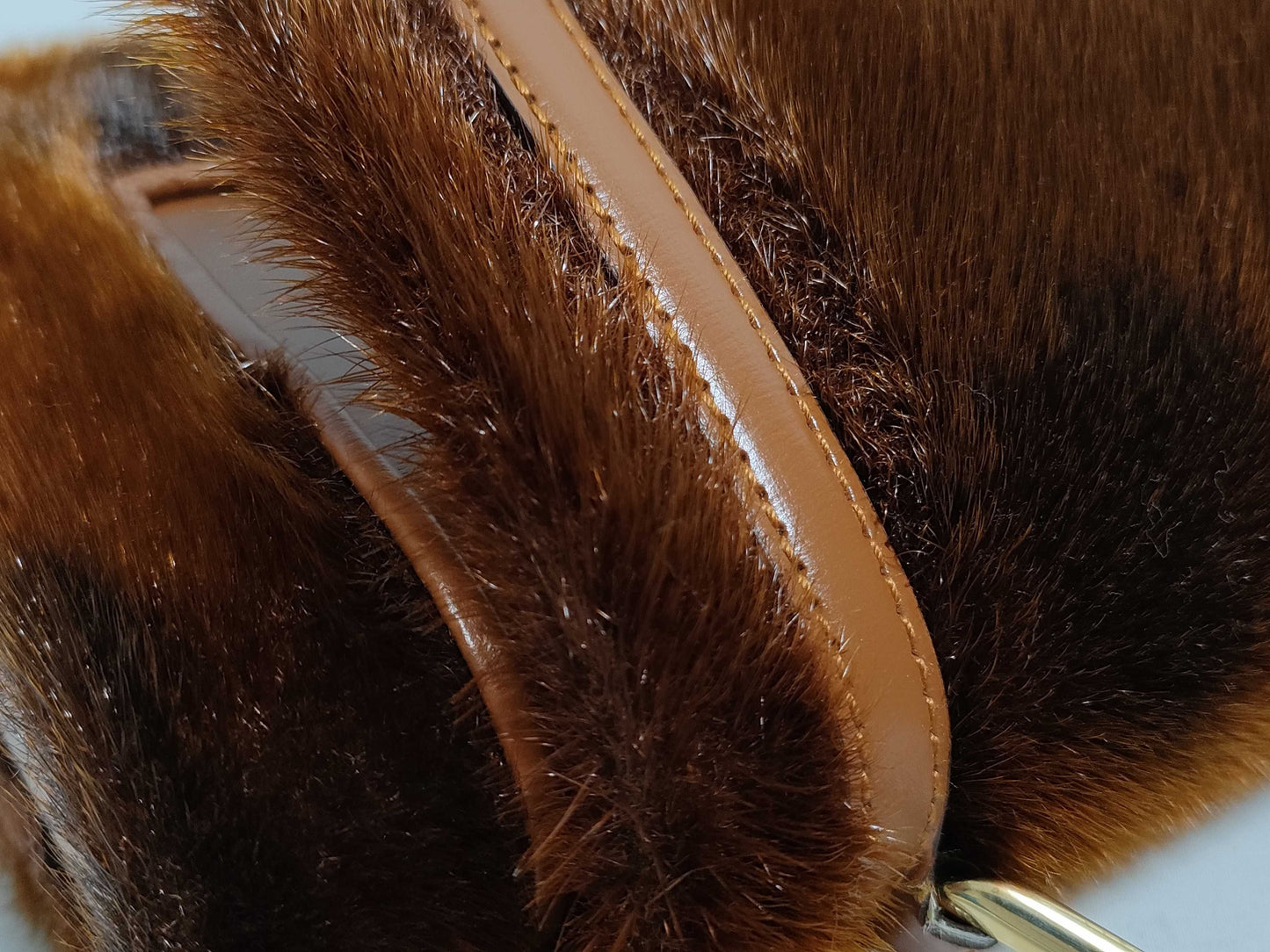 LOEWE LOEWE Shoulder Bag, Brown, Porco and Sheepskin