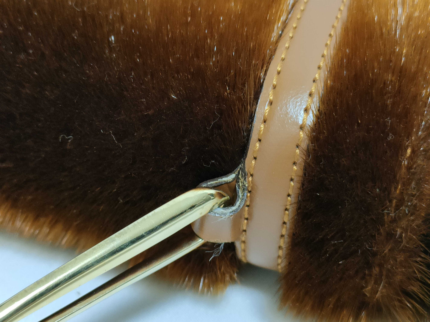LOEWE LOEWE Shoulder Bag, Brown, Porco and Sheepskin