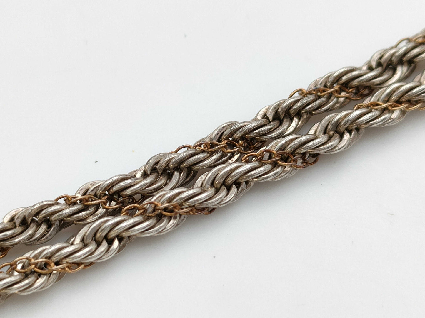 Tiffany & Co. Twisted Knot Bracelet in Silver and 18K Yellow Gold.