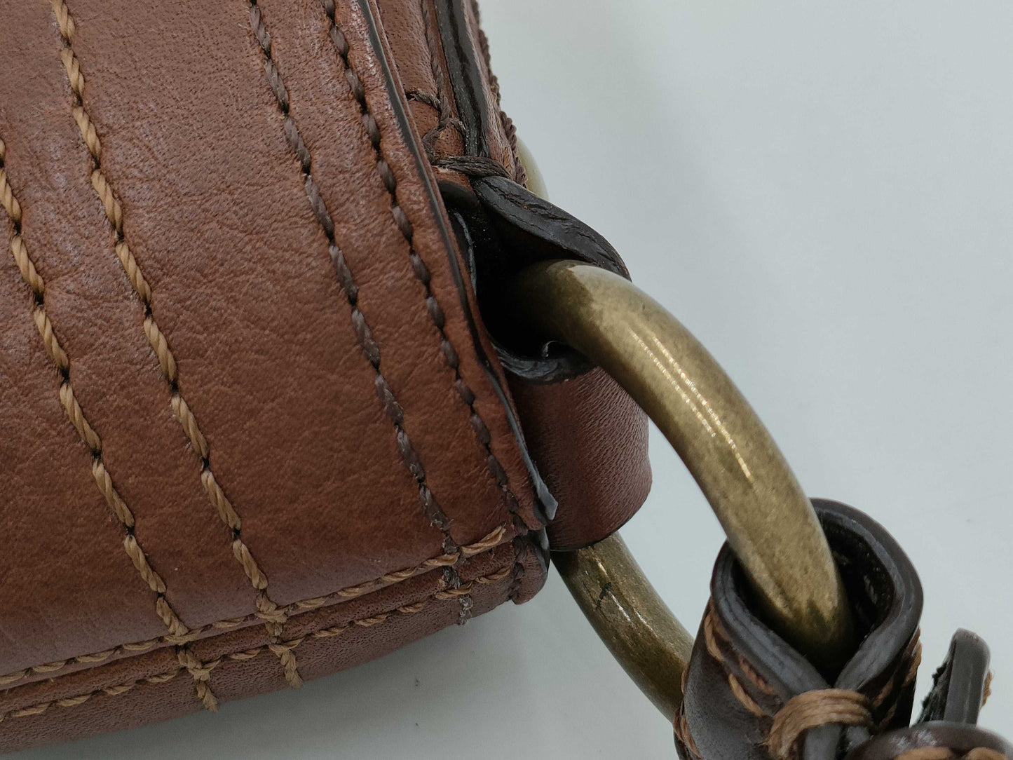 COACH Leather Shoulder Bag
