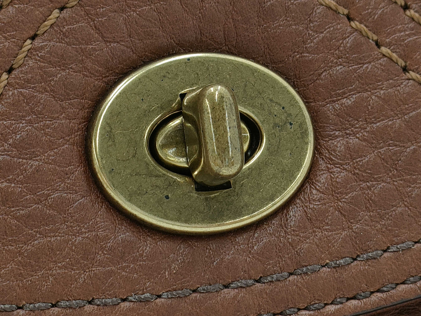 COACH Leather Shoulder Bag