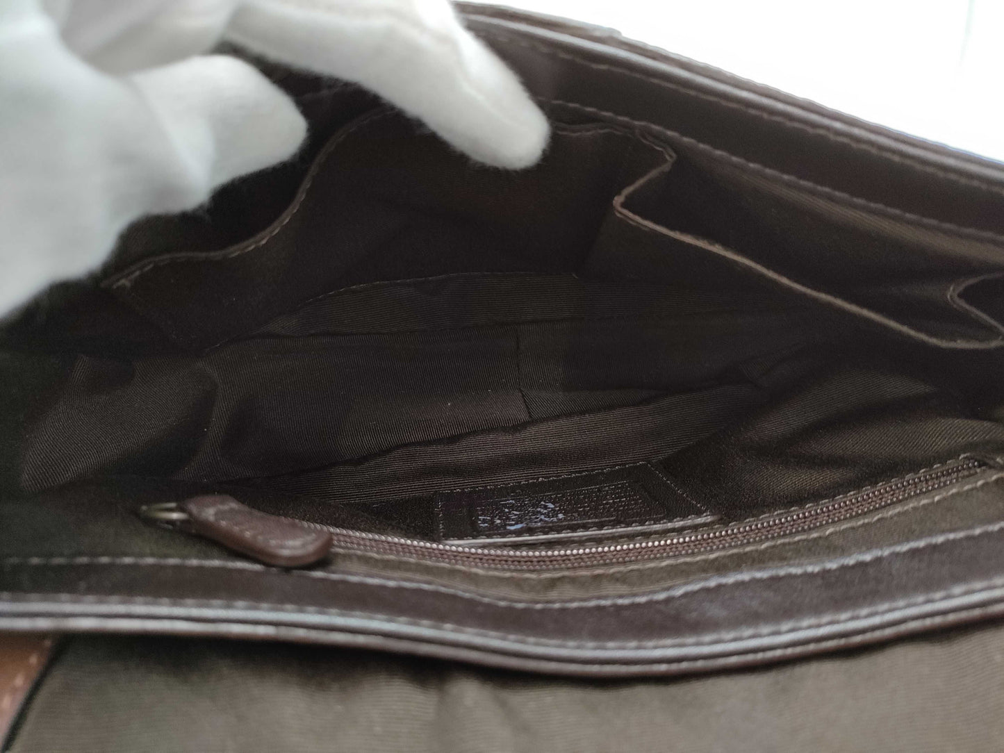 COACH Leather Shoulder Bag