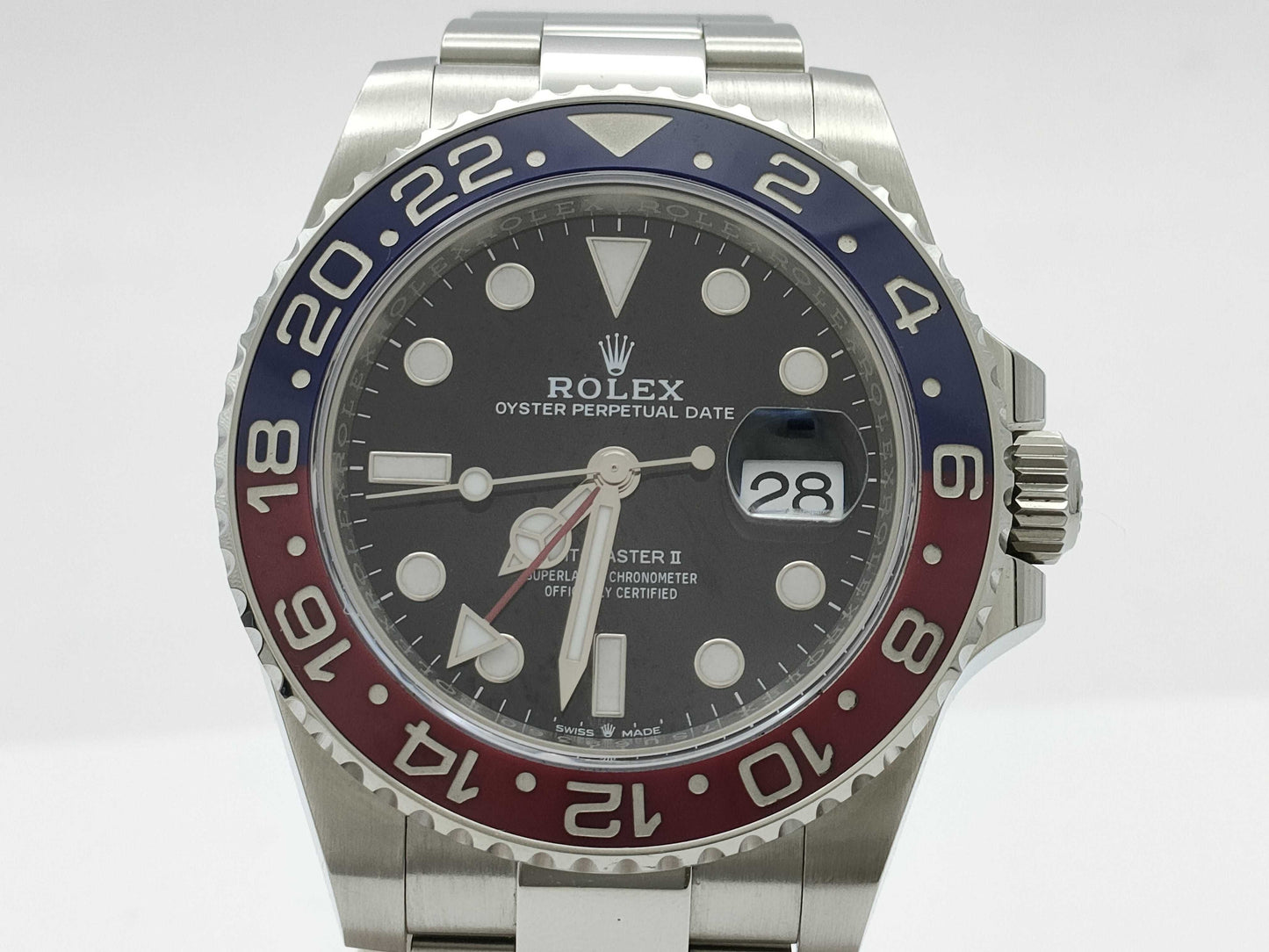 ROLEX GMT-Master II 126710BLRO 7SU69360 Men's Watch