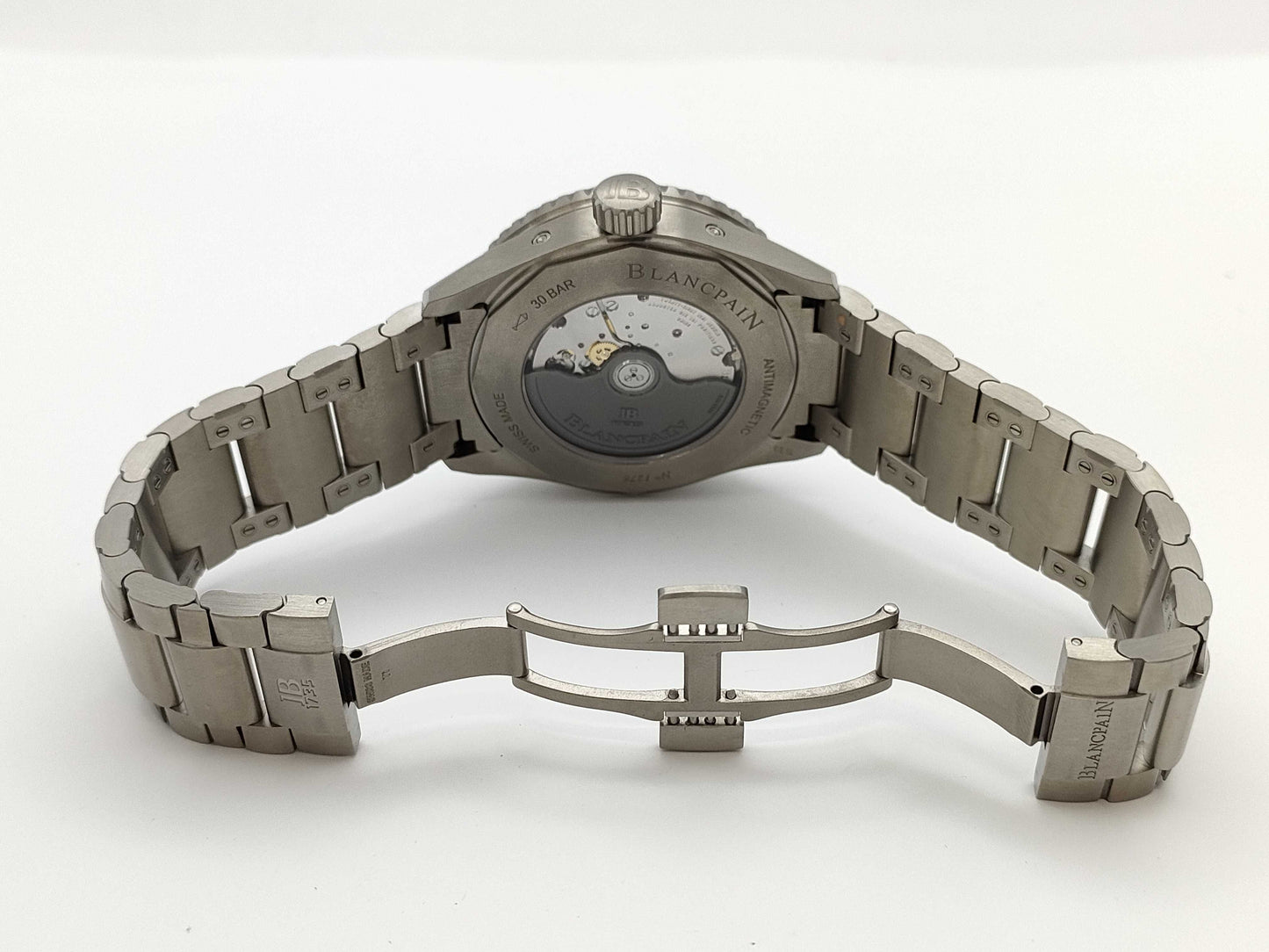 Blancpain Fifty Fathoms Bathyscaphe Complete Calendar Moon Phase 5054-1210-98S 1276 Automatic Men's Watch