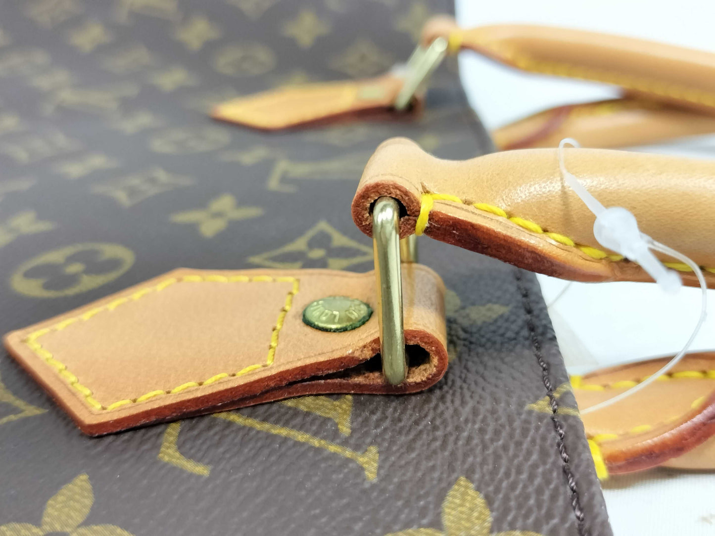 LOUIS VUITTON RFID Unverified MI0060 Monogram LV Sac Plat Monogram M511140 MI0060 Brown Tote Bag