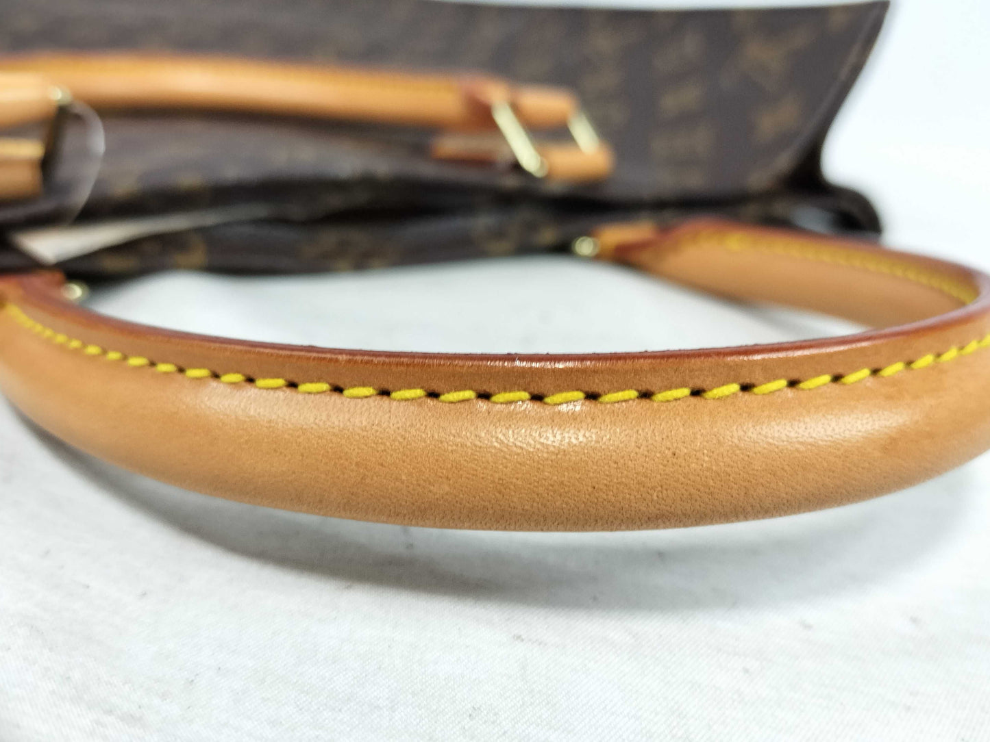 LOUIS VUITTON RFID Unverified MI0060 Monogram LV Sac Plat Monogram M511140 MI0060 Brown Tote Bag
