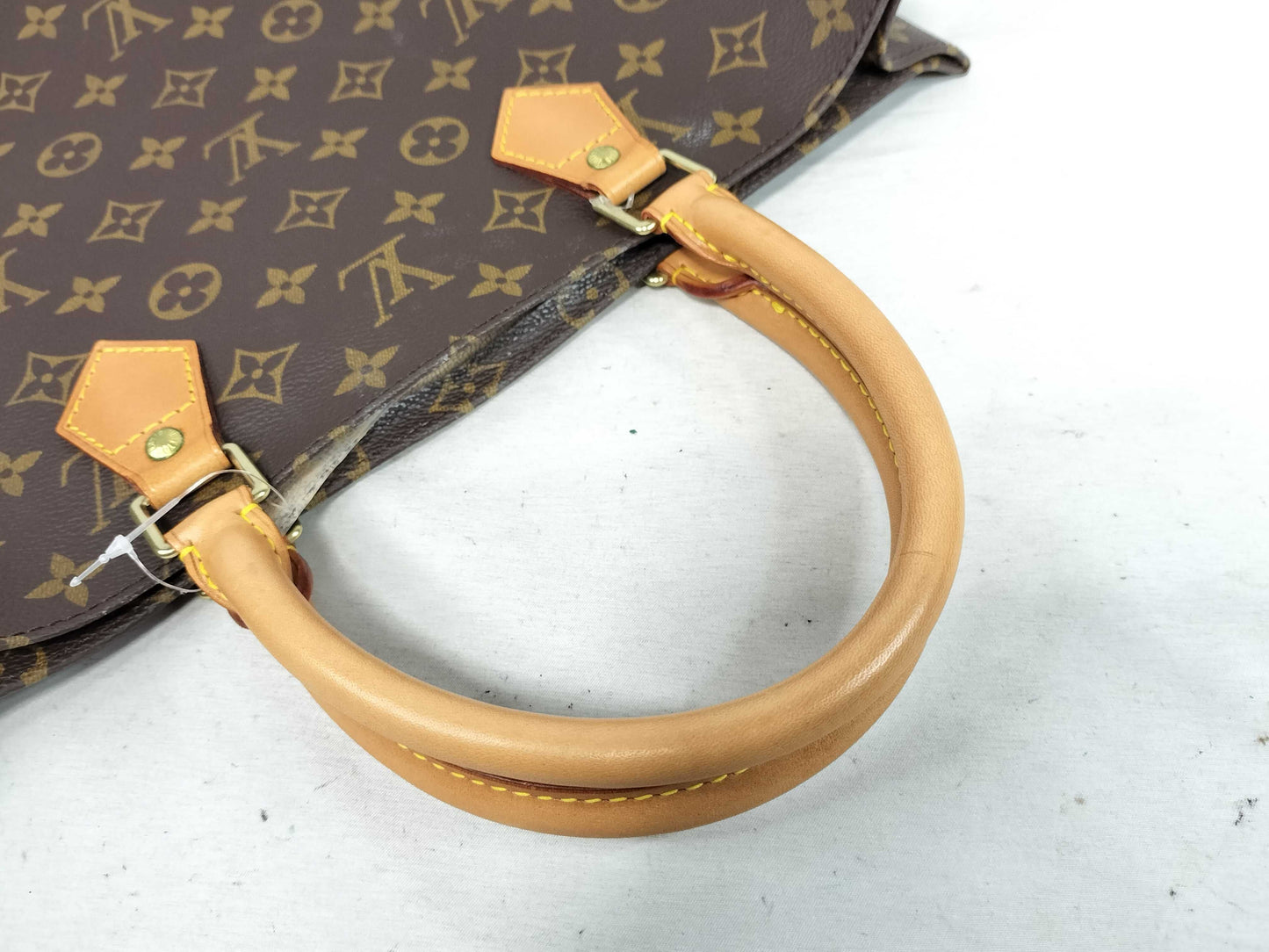 LOUIS VUITTON RFID Unverified MI0060 Monogram LV Sac Plat Monogram M511140 MI0060 Brown Tote Bag