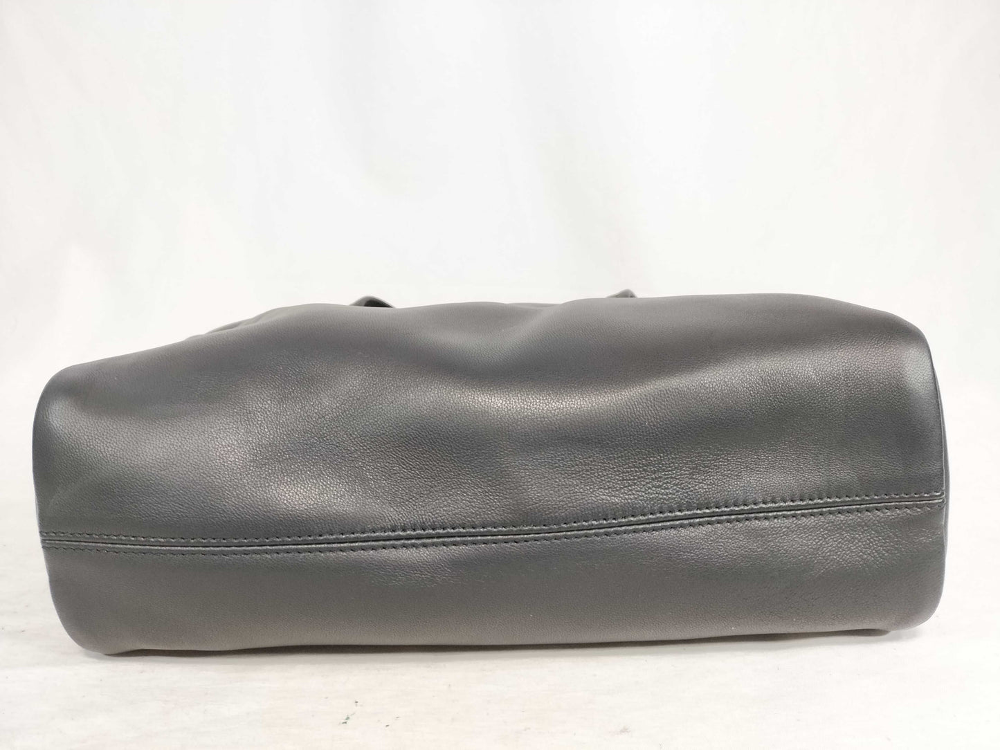 THE ROW Astra Bowling Bag in Nappa Leather, Black Shoulder Bag