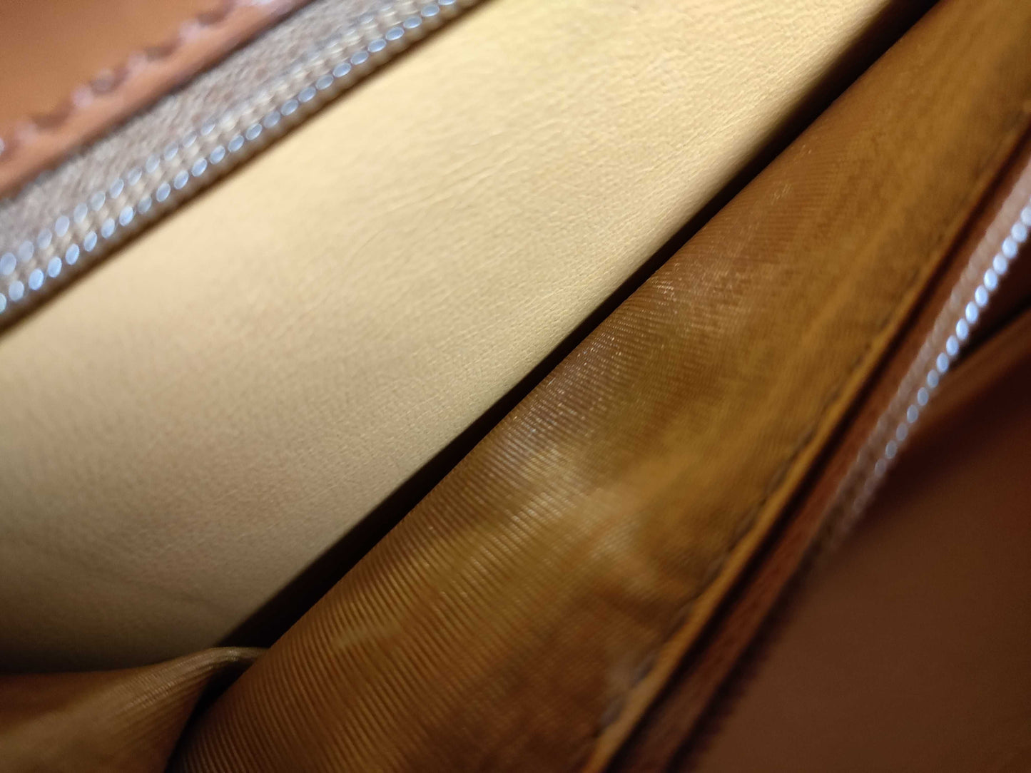 GUCCI Bamboo GUCCI Handbag Bamboo Leather Brown Handbag