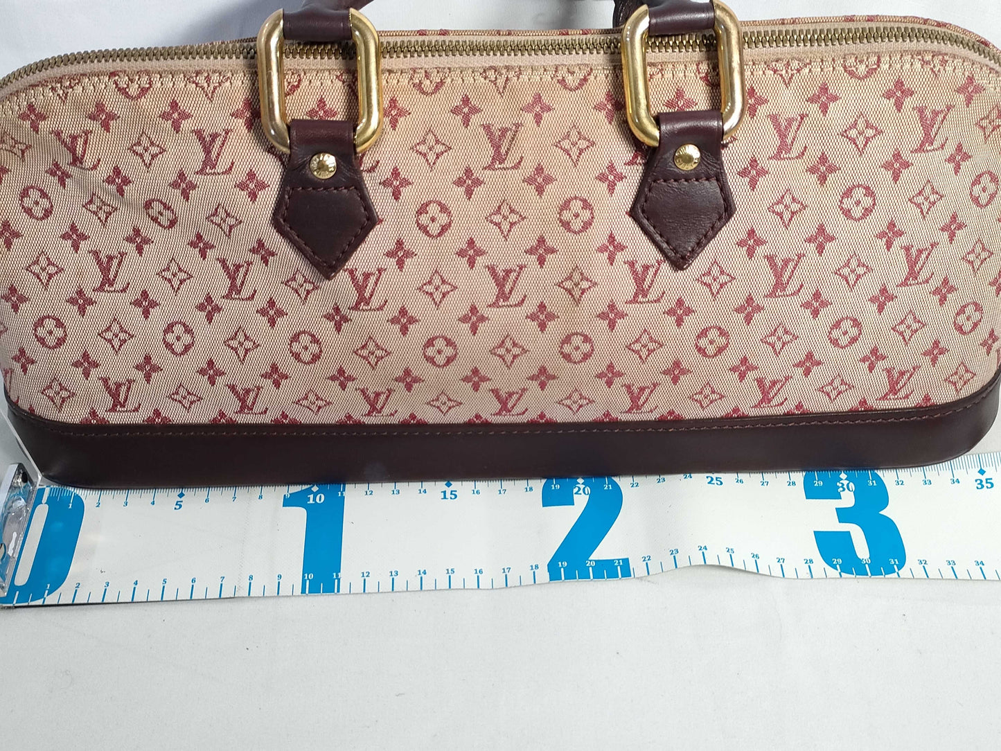 LOUIS VUITTON RFID verification not possible MI0082 Monogram Mini LV Almaron M92207 Handbag Monogram Mini Handbag