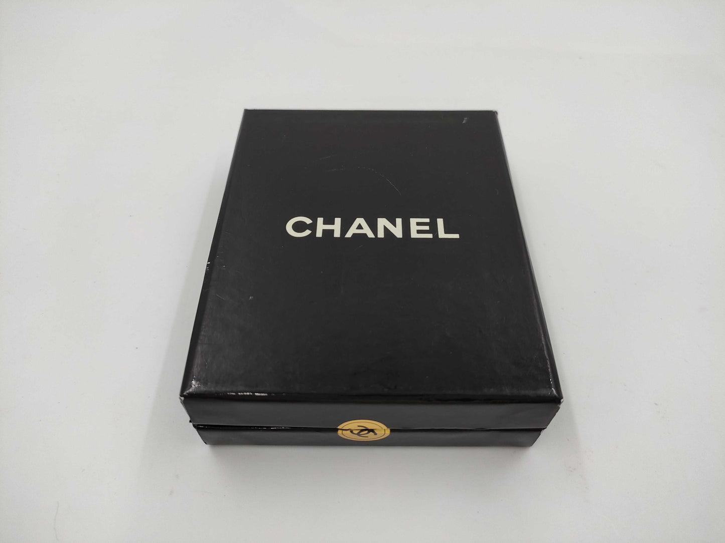CHANEL Gold Logo Necklace