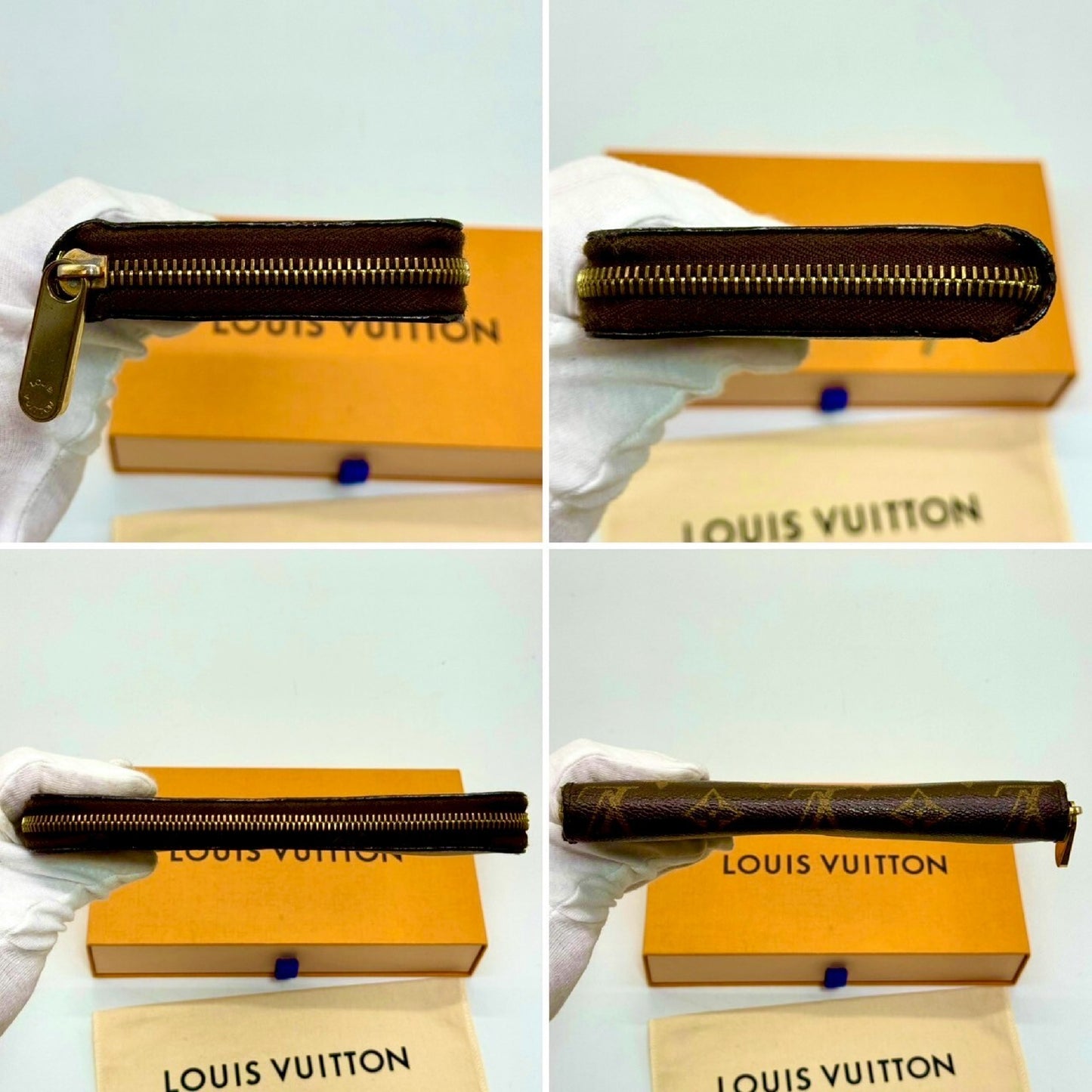 LOUIS VUITTON Monogram Zippy Wallet Long Wallet CA2009 Wallet