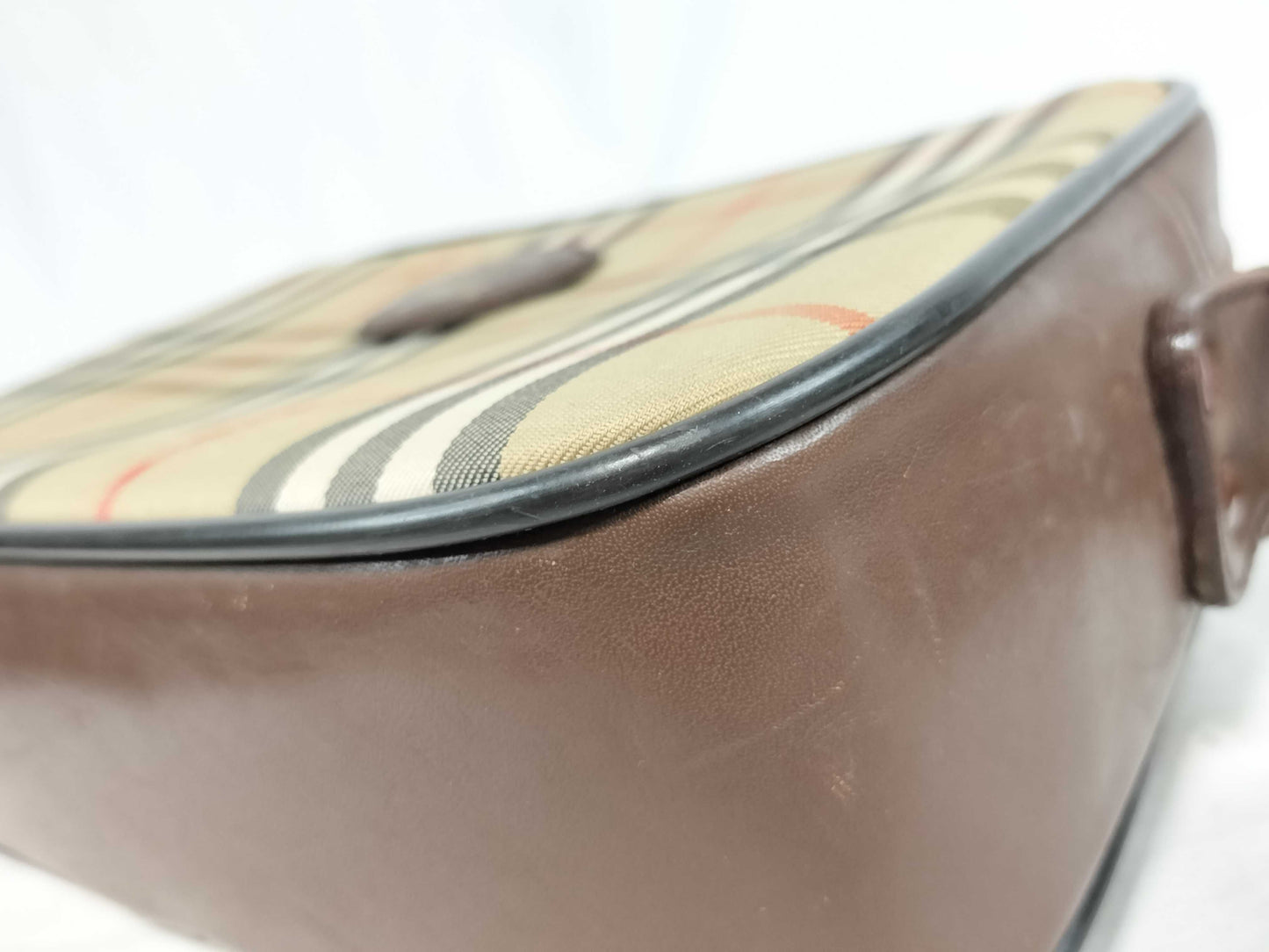 Burberry Shadow Horse Check Shoulder Bag