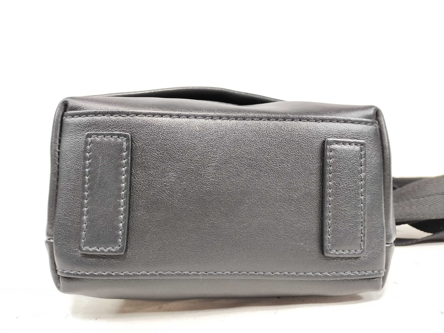 PRADA Prada Triangle Logo Leather Messenger Shoulder Bag