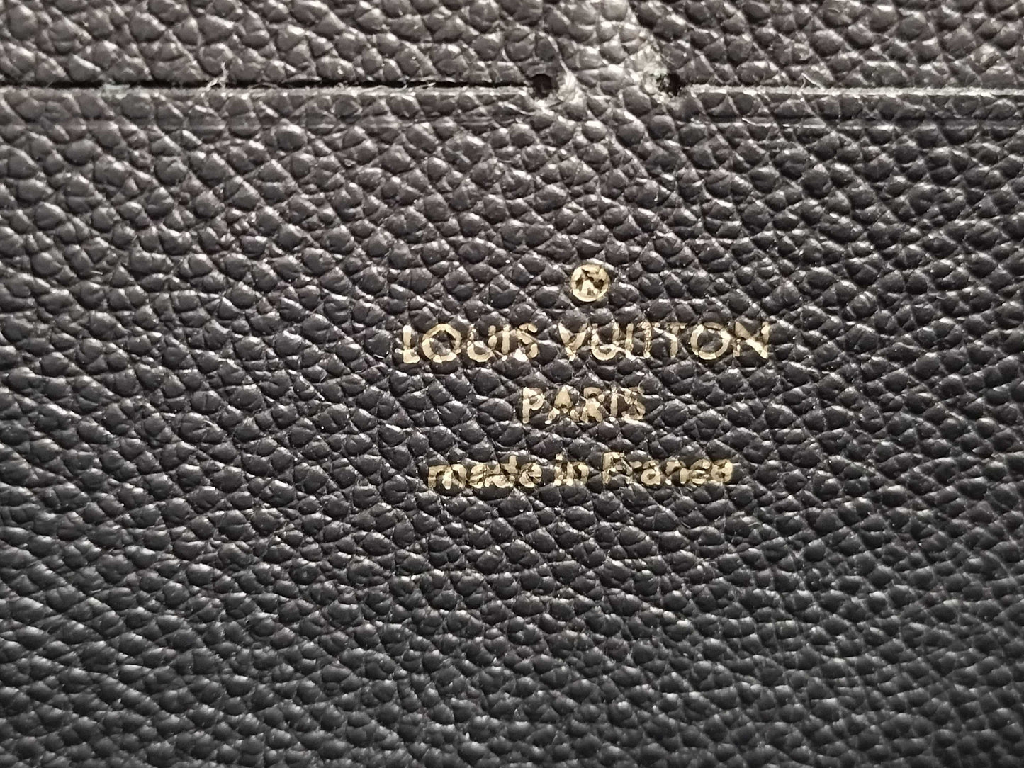 LOUIS VUITTON SP2157 Monogram Empreinte Louis Vuitton LOUIS VUITTON m60172 Clemence Empreinte Wallet