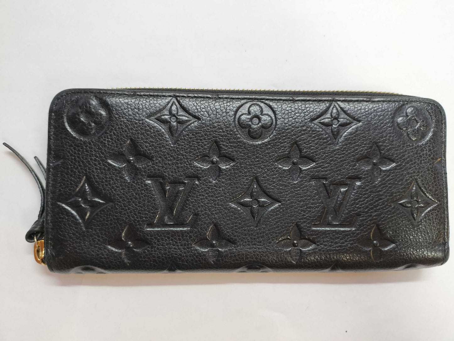 LOUIS VUITTON SP2157 Monogram Empreinte Louis Vuitton LOUIS VUITTON m60172 Clemence Empreinte Wallet
